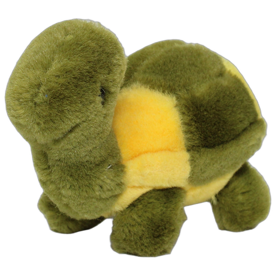 Kleine grün-gelbe Schildkröte