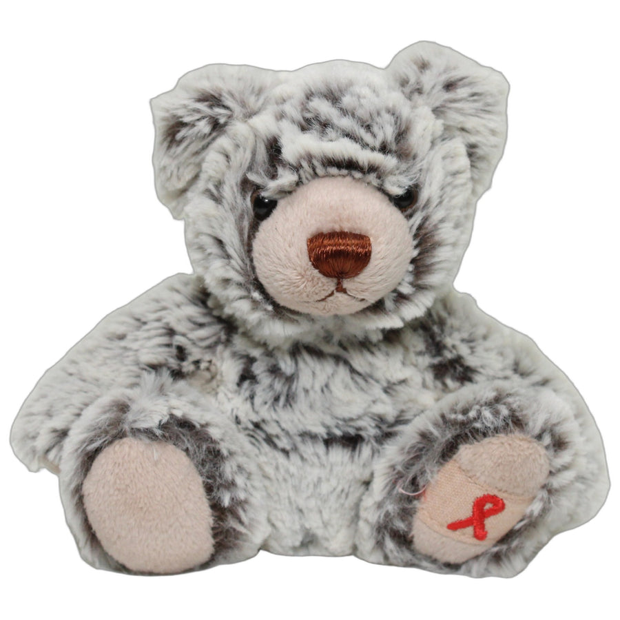 AIDS Teddy, grau-beige