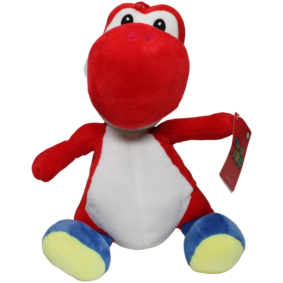 4250383871742 Good Stuff Roter Yoshi aus Super Mario Kuscheltier Kumpel Leo 2022 30cm Charakter