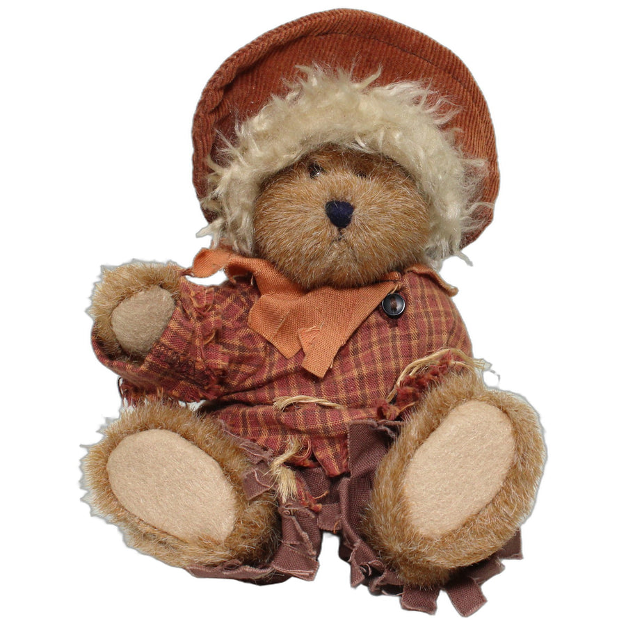 Teddy als Vogelscheuche