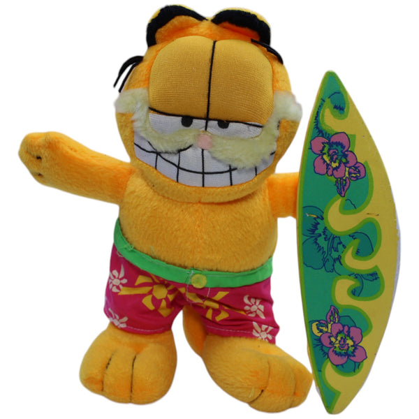 Katze Garfield mit Surfbrett aus Garfield & Odie