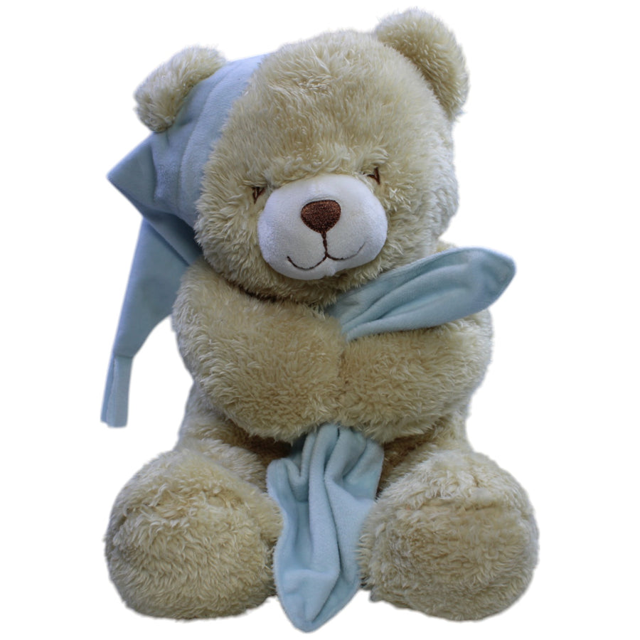 Toys "R" Us, glücklicher XL Teddybär mit Schmusetuch & Schlafmütze