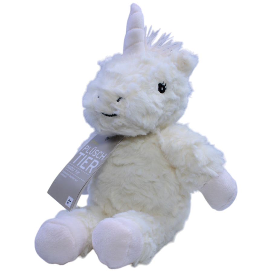 Süßes Schlenker Einhorn, weiß