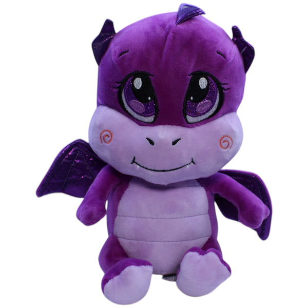 Flos Toys, Süßer lila Drache mit Glitzeraugen