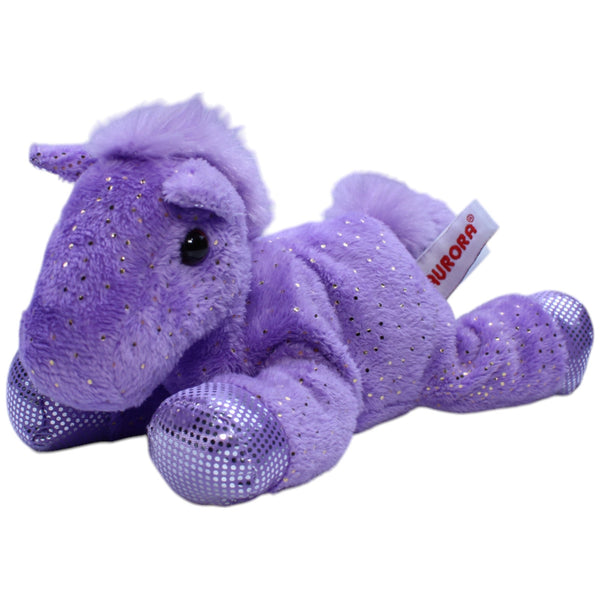 Pferd mit Glitzer, lila