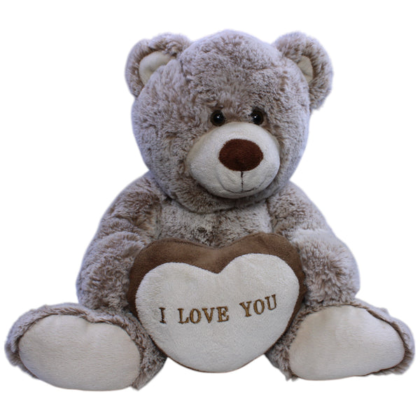 Kuschel-Freunde, Teddybär mit Herz "I LOVE YOU"
