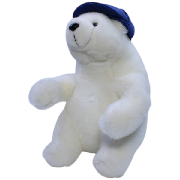 Eisbär mit Kappe, sitzend