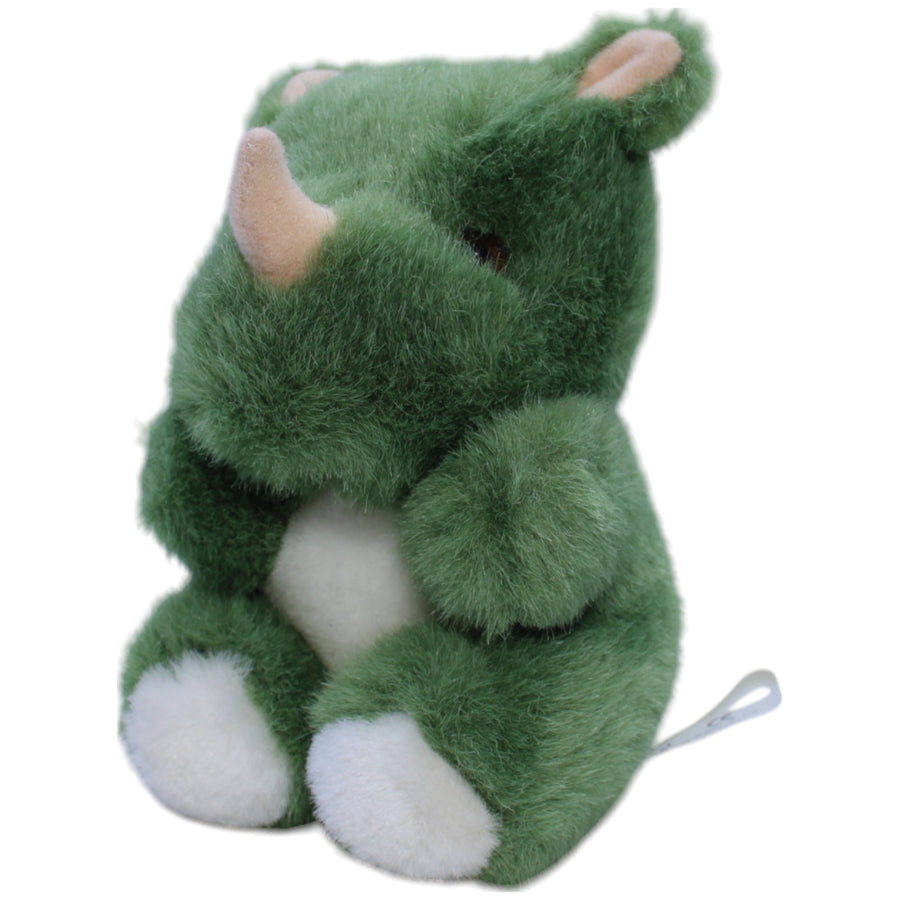Plüschel, kleines grünes Nashorn