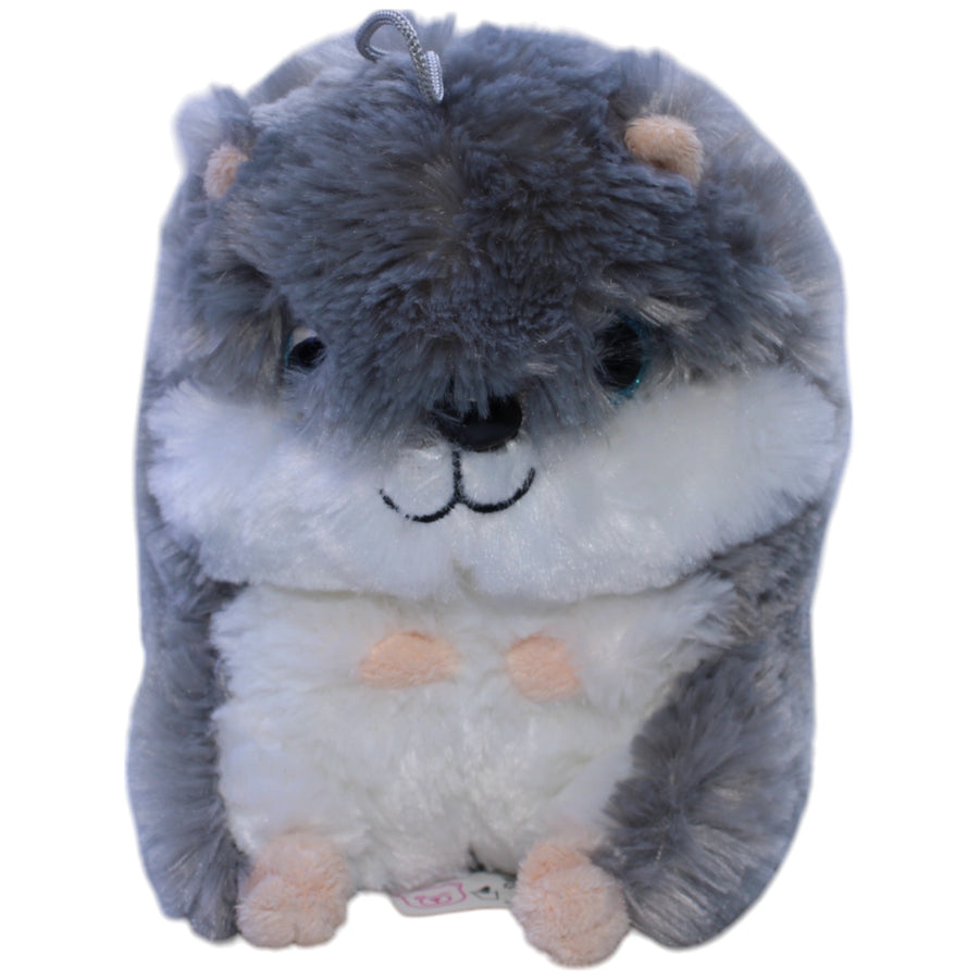 Kleiner süßer Hamster, grau