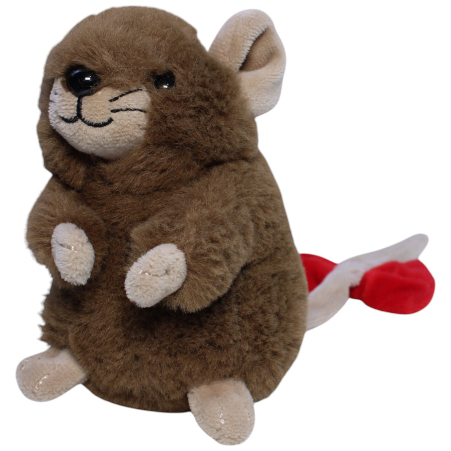 Süße weiche Maus mit Schleife am Schwanz