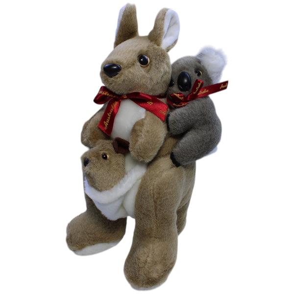 Känguru mit Baby und Koala