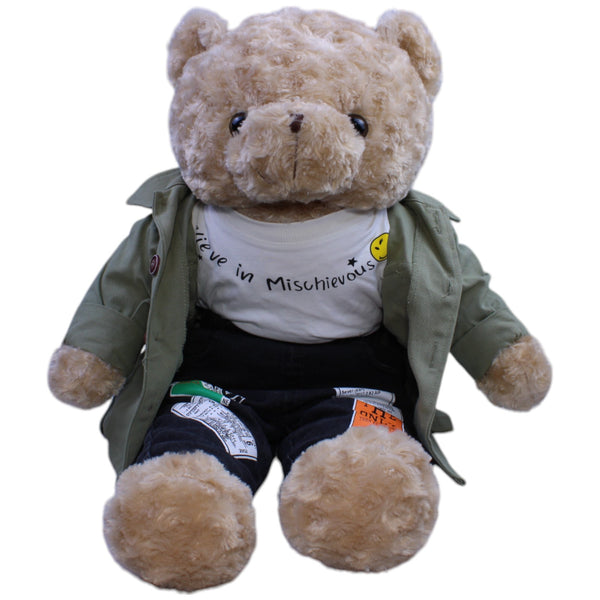 XXL Teddybär mit xiaoyifeng Klamotten