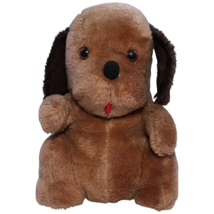 Süßer brauner Hund, sitzend