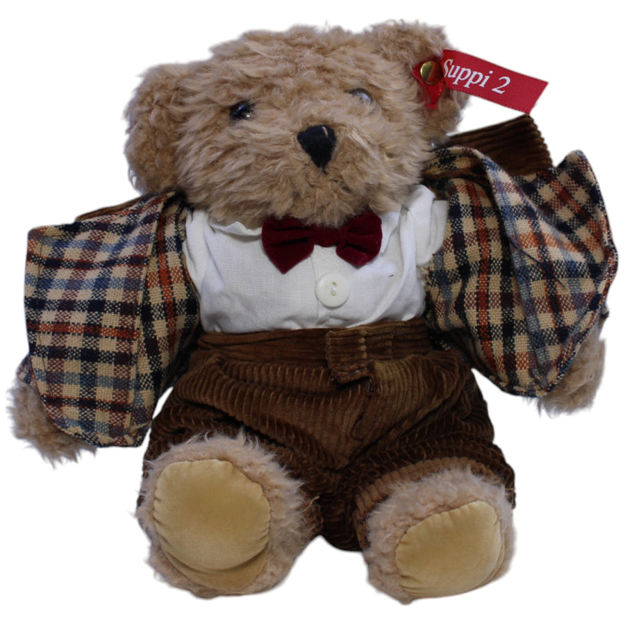Teddybär in Cordhose, Hemd & Sakko "Suppi 2"