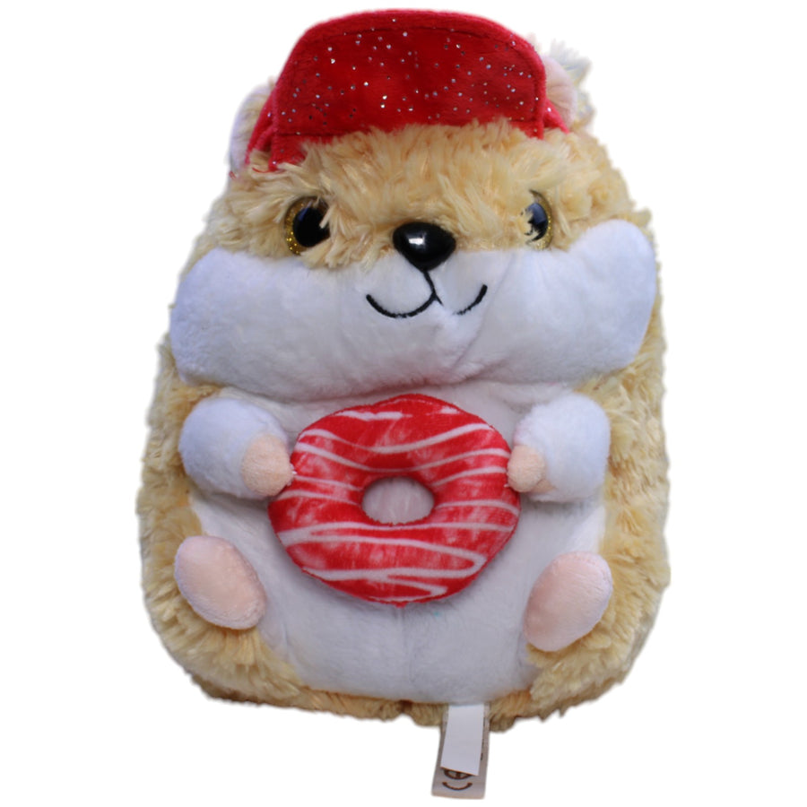 Hamster mit Donut & Kappe "BAD GIRL", groß