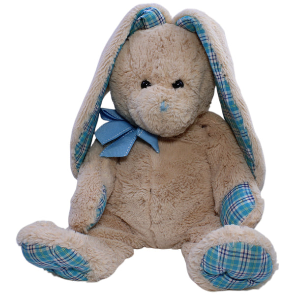 Süßer XL Hase mit blau gestreiften Ohren