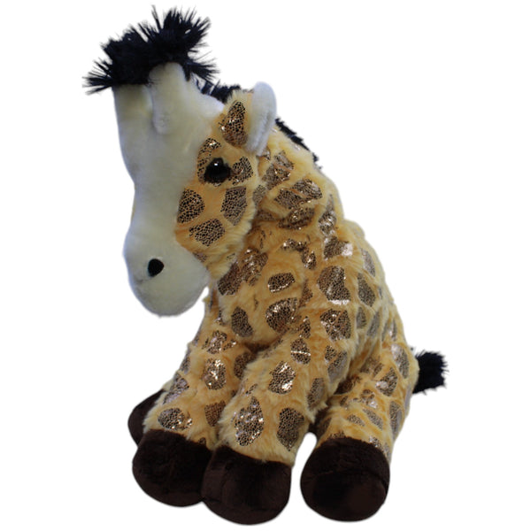 Hübsche Glitzert-Giraffe, sitzend
