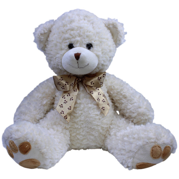 Großer kuscheliger Teddybär mit Schleife