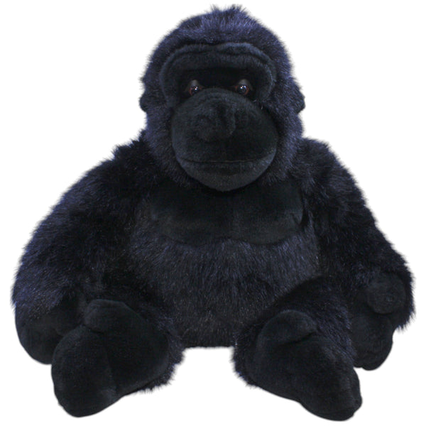 Schwarzer XXL Gorilla, sitzend