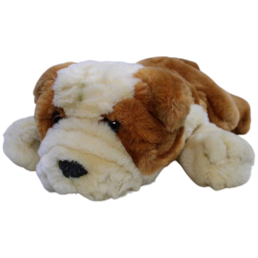 Süße Bulldogge, liegend
