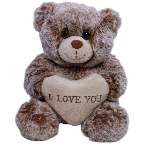Süßer Teddybär mit Herz "I Love You"