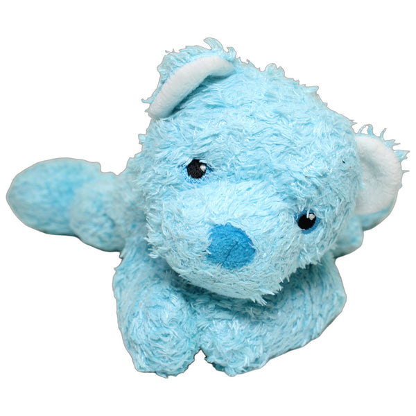 Hellblauer Teddy mit Rassel-Geräusch, liegend