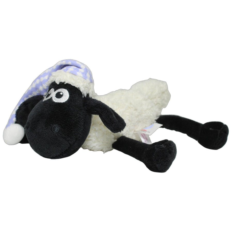 Shaun das Schaf mit Schlafmütze, liegend