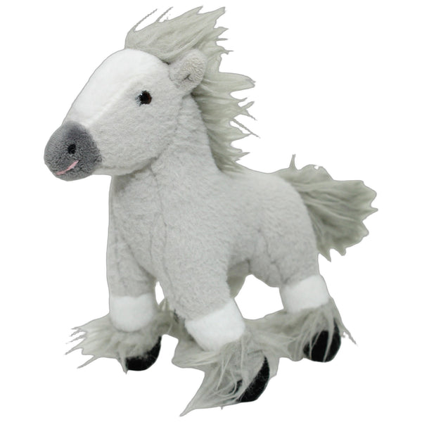 Graues Pferd, stehend