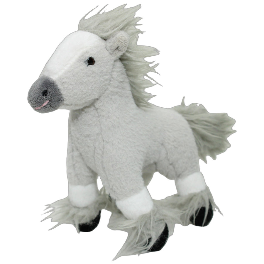 Graues Pferd, stehend