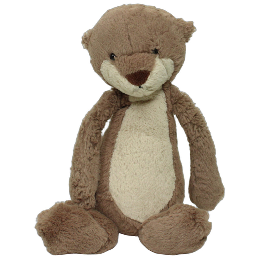 Süßer Otter Bashful, sitzend