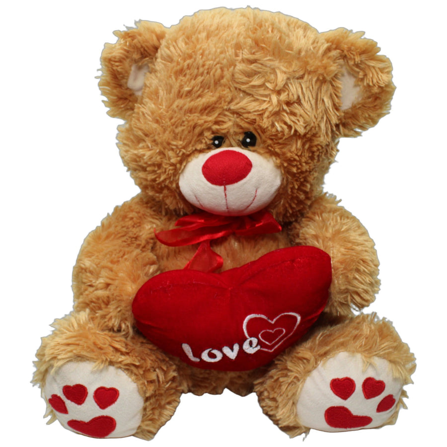 XL Teddy mit Herz "love ❤", sitzend