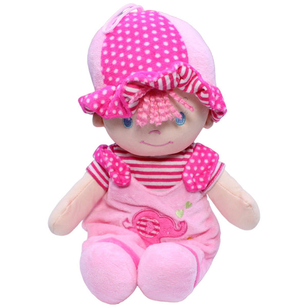 Stoffpuppe, pink