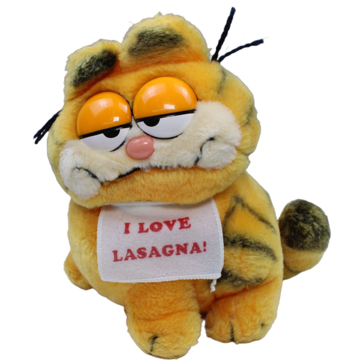 1231026 Garfield Vintage Garfield "I love Lasagna!" Kuscheltier Kumpel Leo Gebraucht Katze