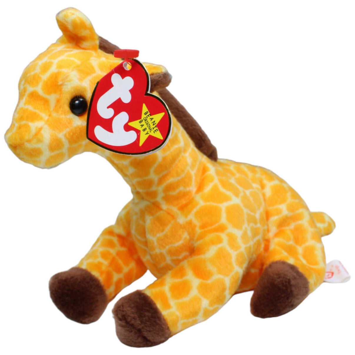 1231057 TY Vintage Beanie Baby, Twigs Kuscheltier Kumpel Leo Giraffe neu