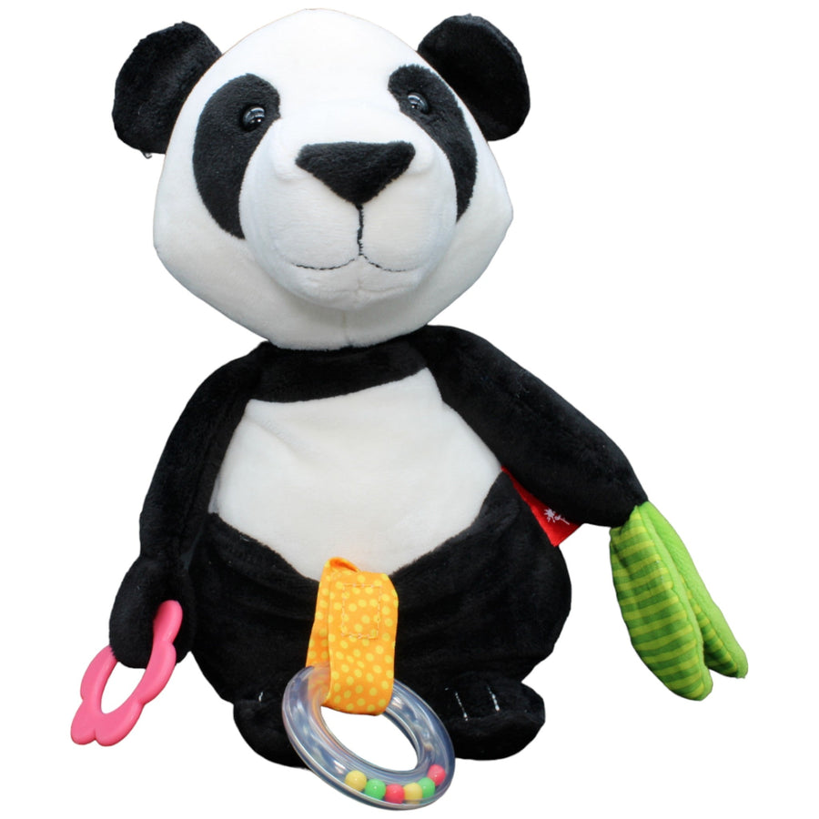 Panda mit Rassel & Greifring