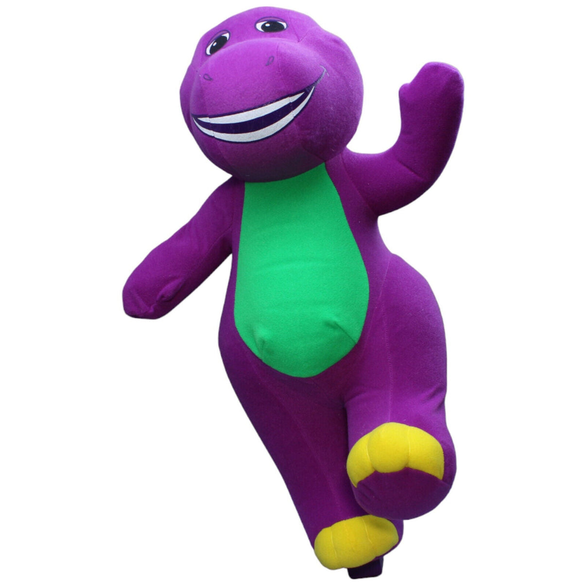 1231384 Fisher-Price Vintage Barney, aufblasbar Aufblasbare Figur Kumpel Leo Gebraucht