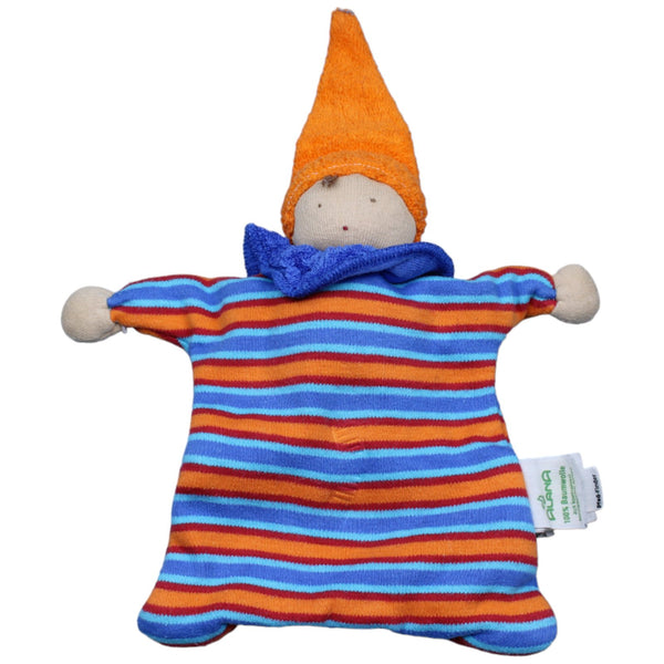 Wichtel aus Bio-Baumwolle, orange