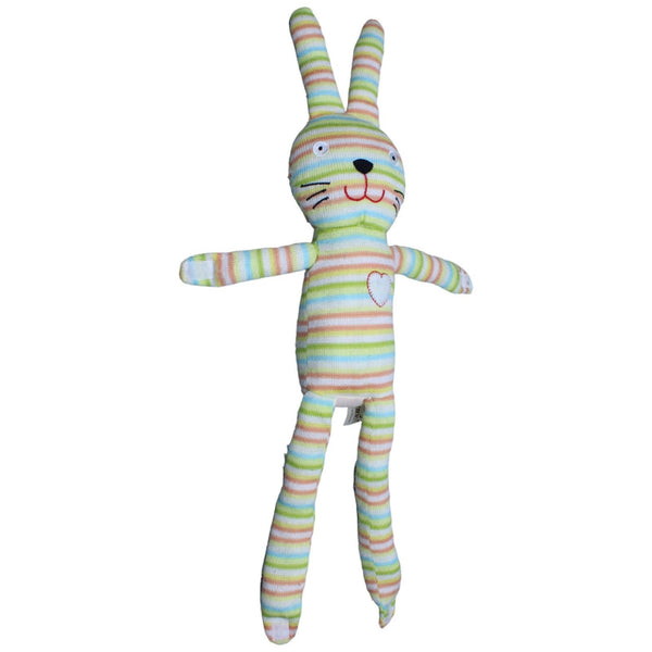 Hase mit Klett, bunt