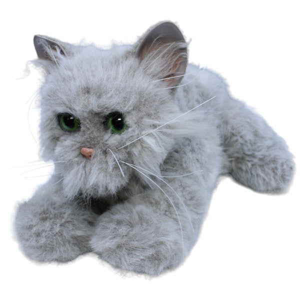 FurReal Friends Katze liegend, hellgrau