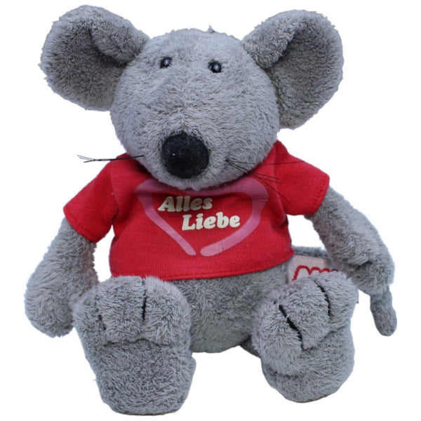 Maus grau "Alles Liebe"