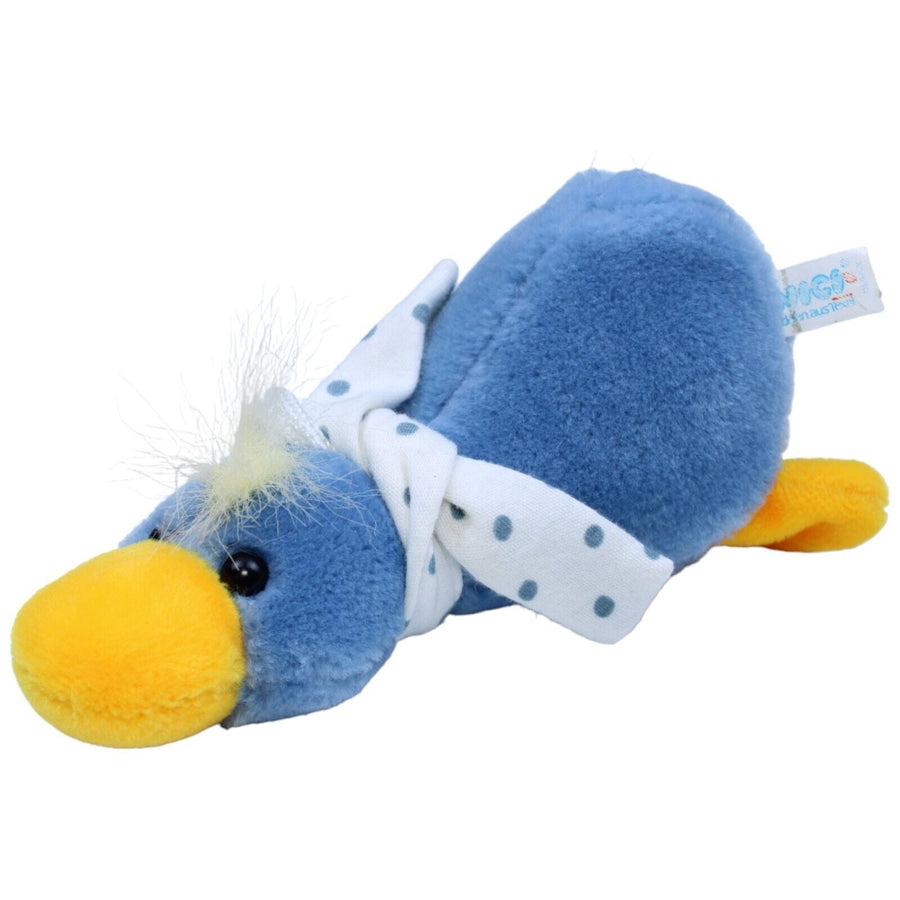 Ente blau-grau, liegend