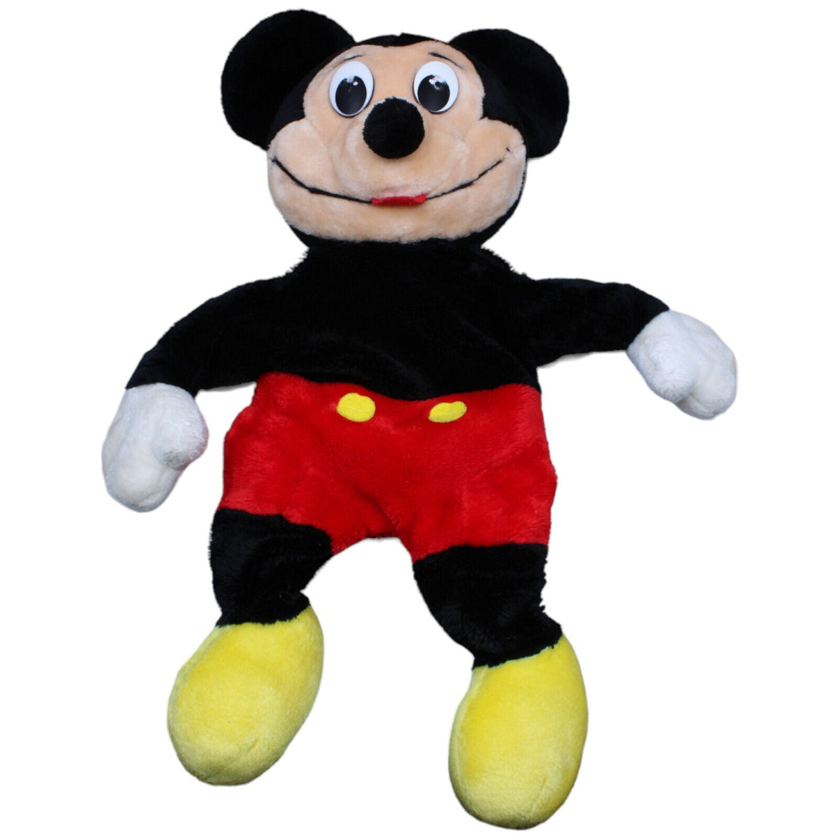 1231936 Unbekannt Vintage XL Mickey Mouse zum befüllen Kuscheltier Kumpel Leo Disney Gebraucht