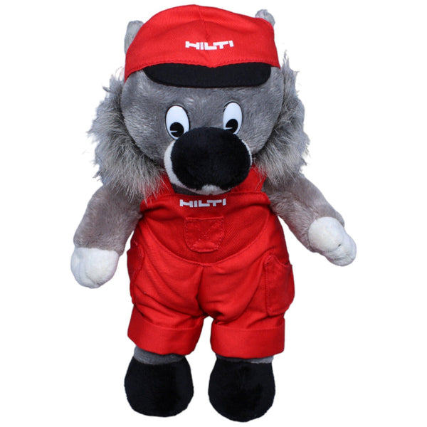 Wolf Henry im rotem Arbeitsoverall
