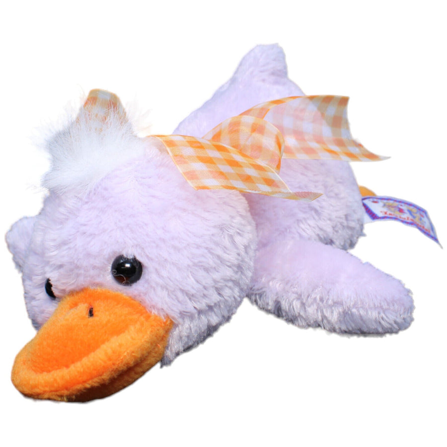 Ente mit Schleife, lila