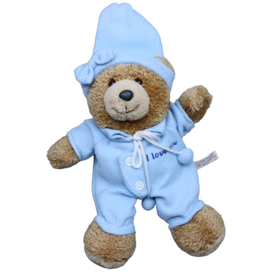 XL Teddybär im Schlafanzug "I love you"