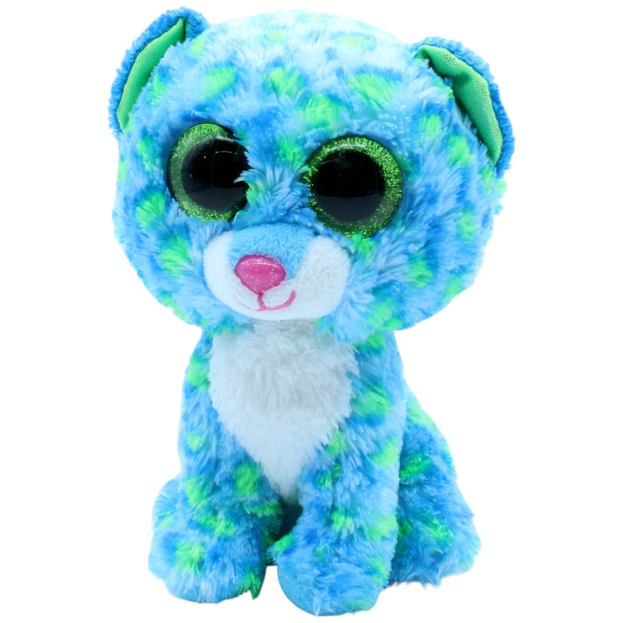 Leopard Leona, blau