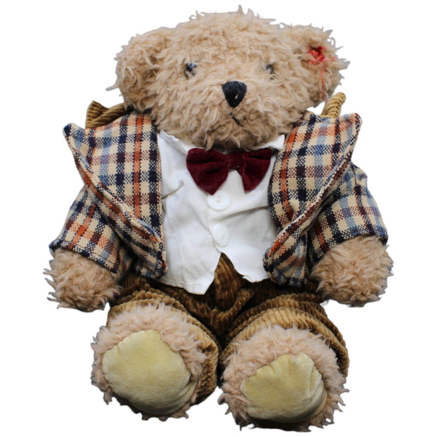 Teddybär in Cordhose, Hemd & Sakko