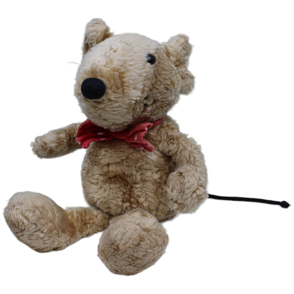 Maus mit Fliege, sitzend