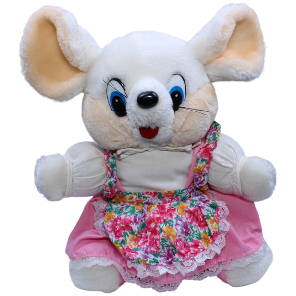 Maus mit Kleid & Blumenschürze
