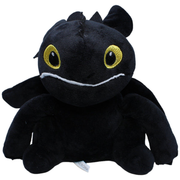 Drache mit Saugnapf, schwarz